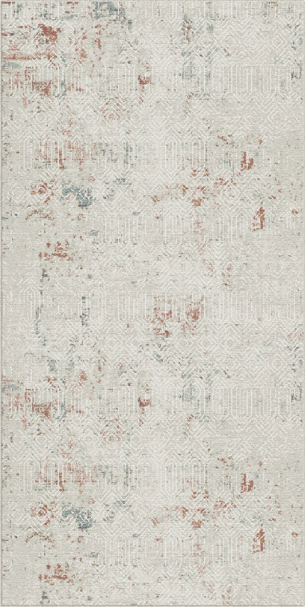 Tappeto Reticolato Nomade Alabastro
