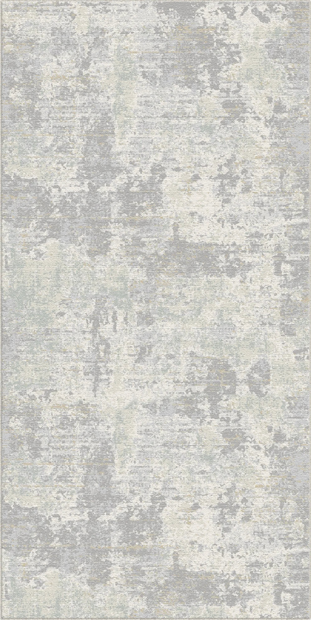 Tappeto Astratto Distressed Nebbia Argento