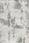 Graphite Drift Distressed Abstract Rug Gray