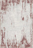 Merlot Drift Distressed Industrial Rug 
