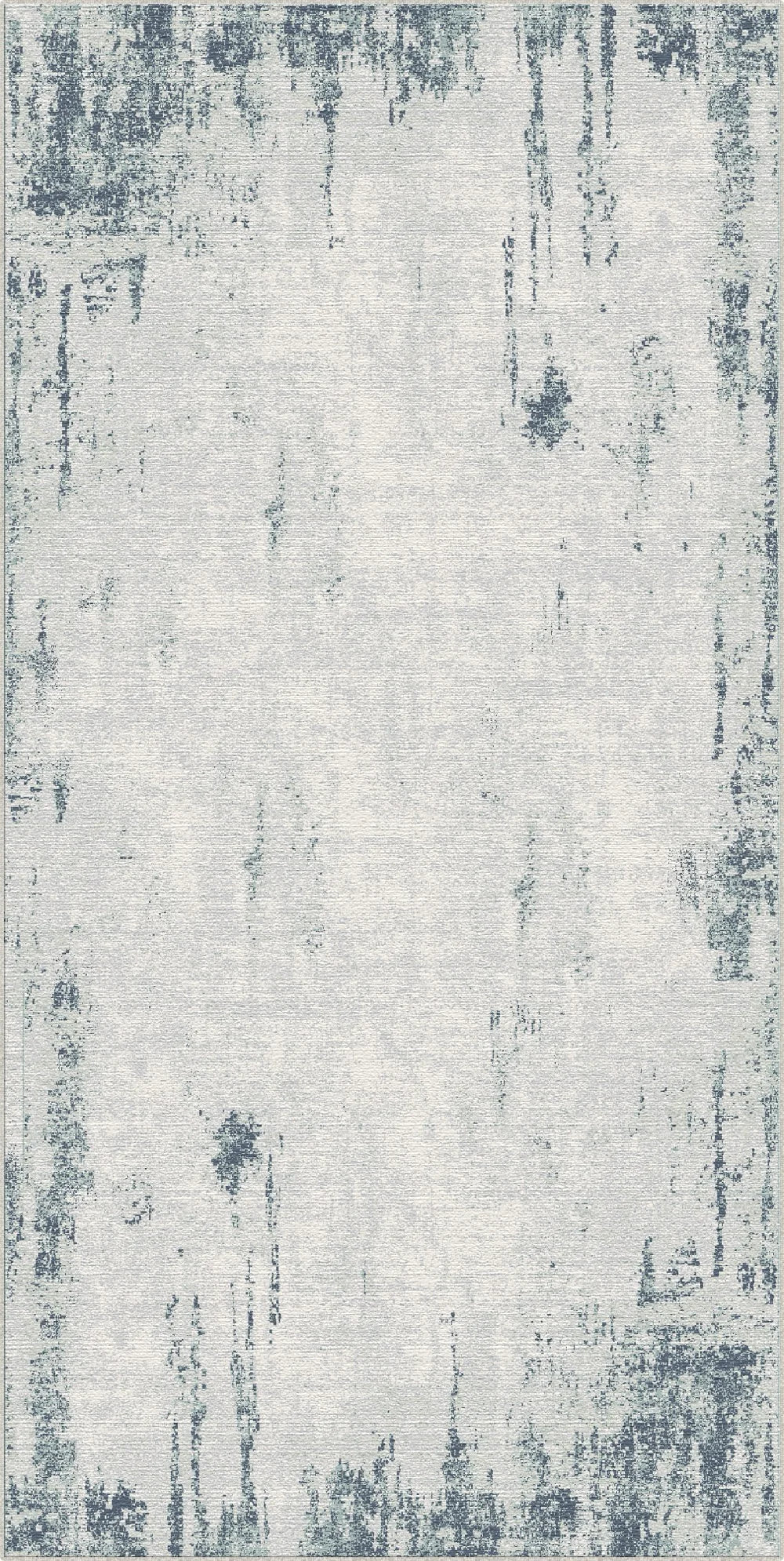 Tappeto Industriale Distressed Deriva Blu Ardesia