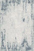 Slate Blue Drift Distressed Industrial Rug 