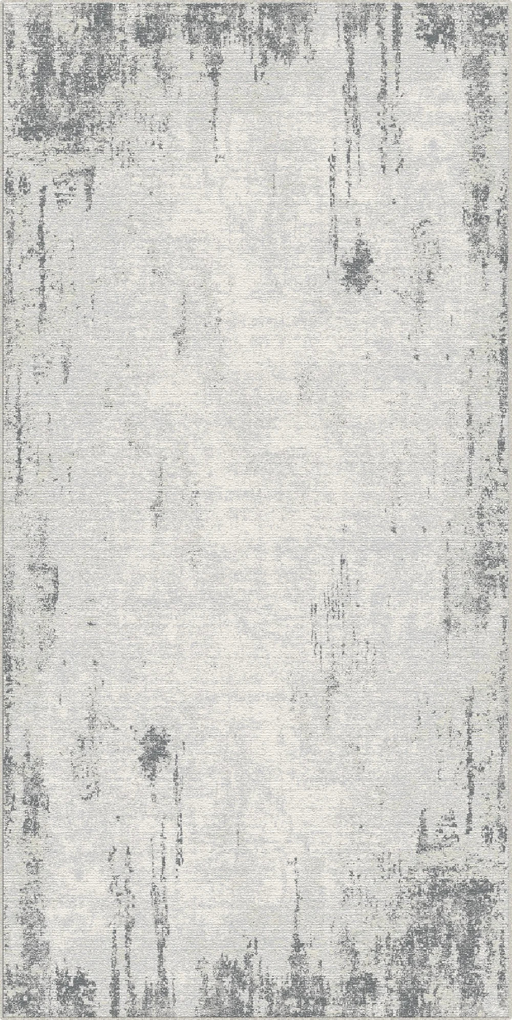 Tappeto Industriale Distressed Deriva Cenere