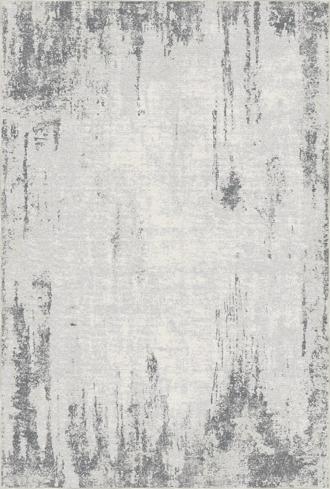 Ash Drift Distressed Industrial Rug