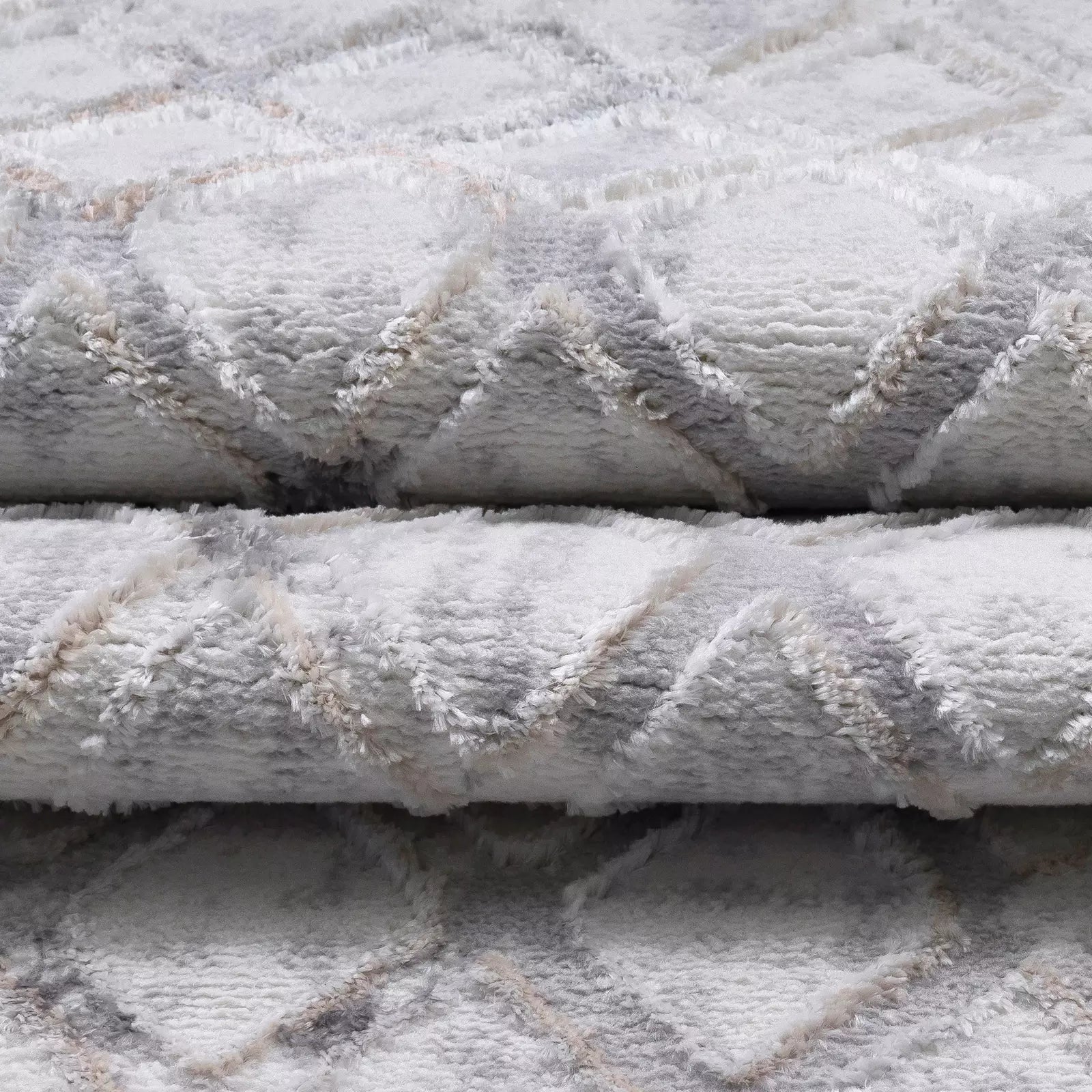 Metro Modern Woven Rug Beige - Bella Rugs