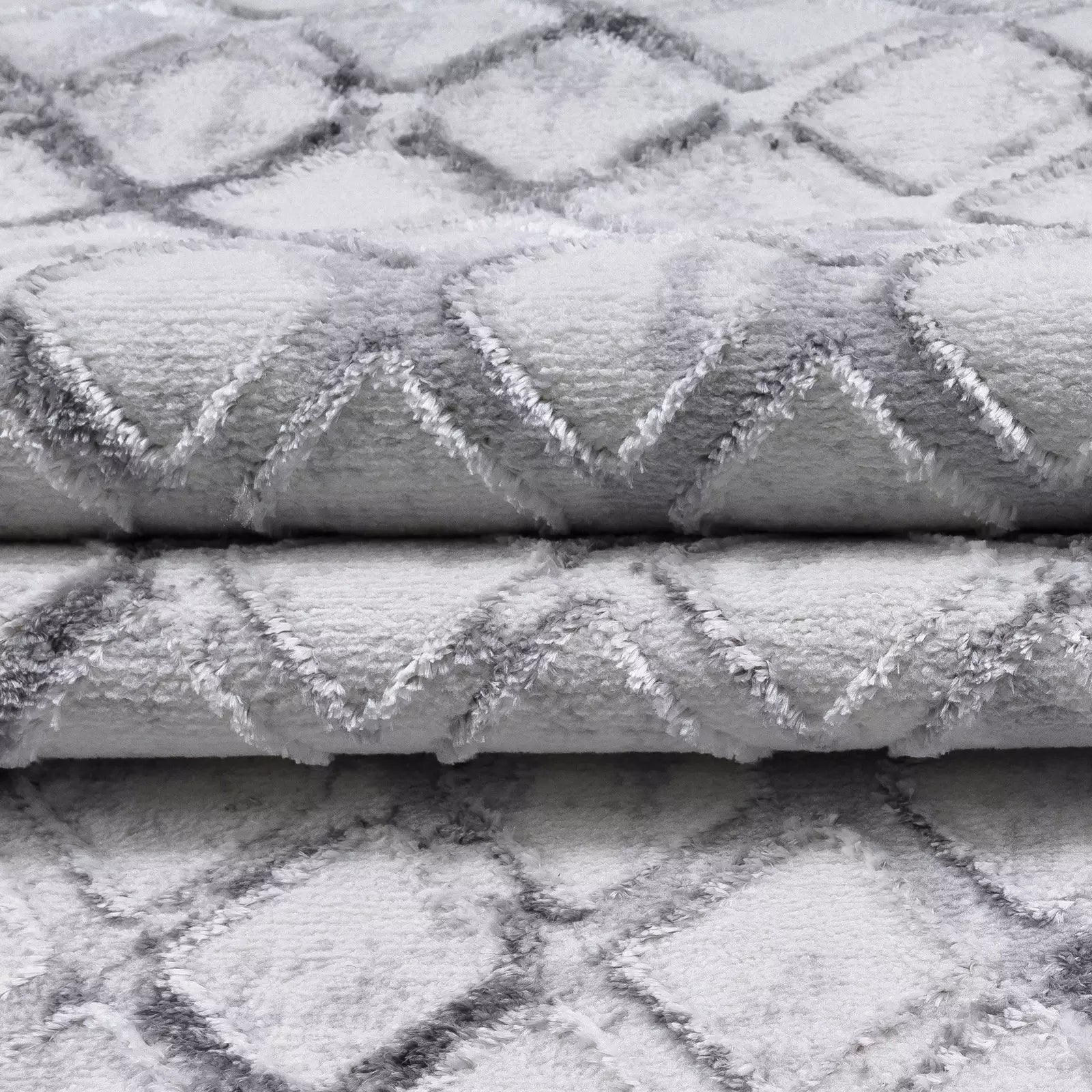 Metro Modern Woven Rug Gray - Bella Rugs