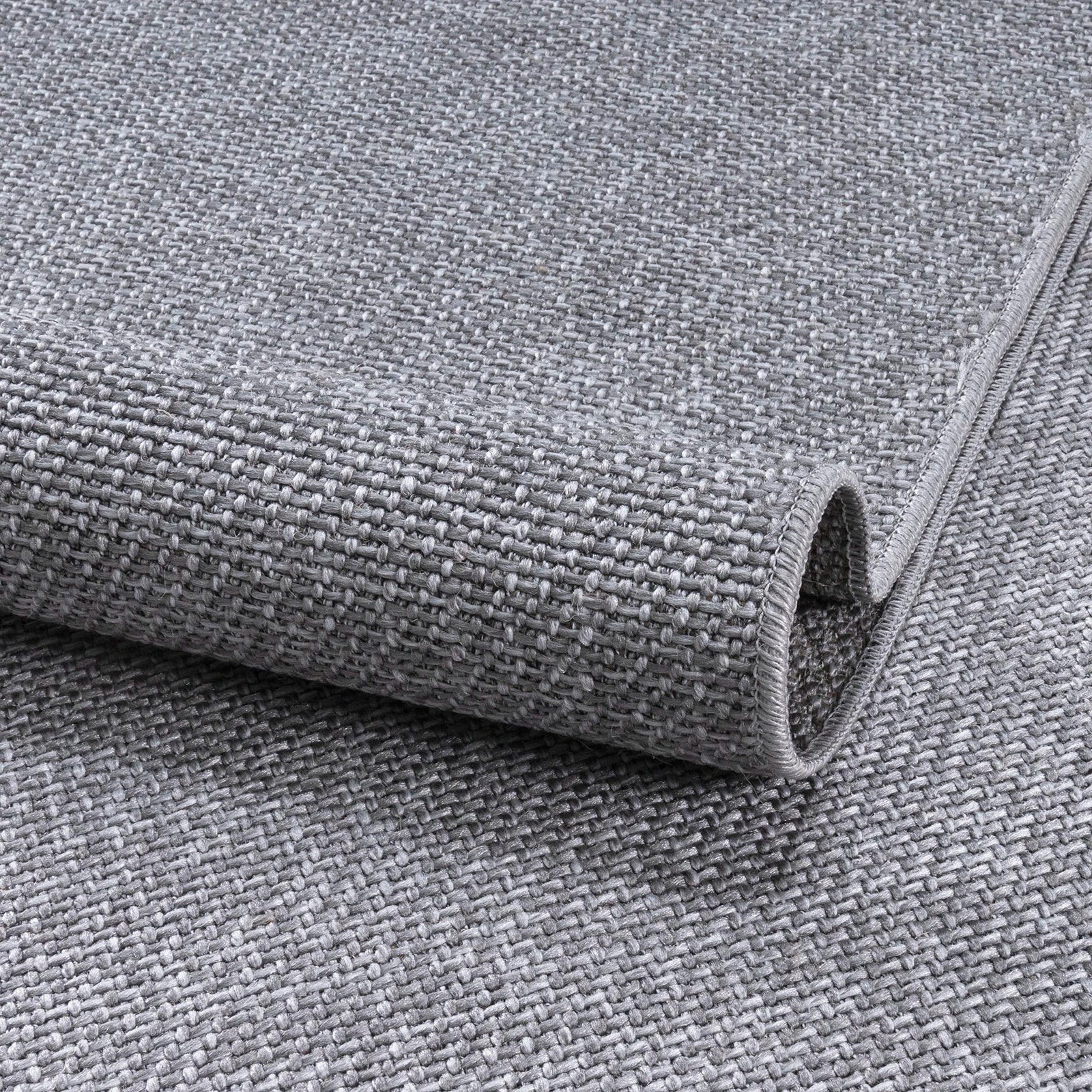 Ash Minimal Sisal Woven Rug