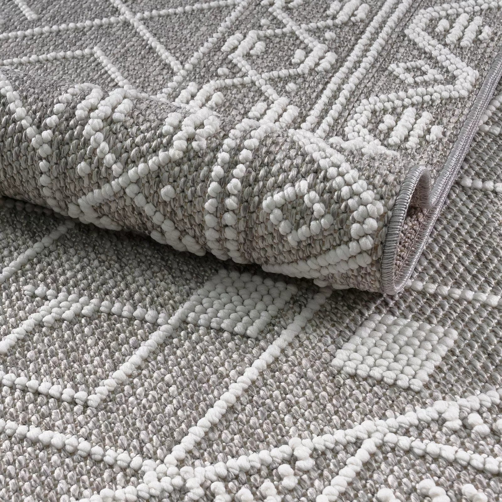 Mystic Loop Soft Carpet Gray - Bella Rugs