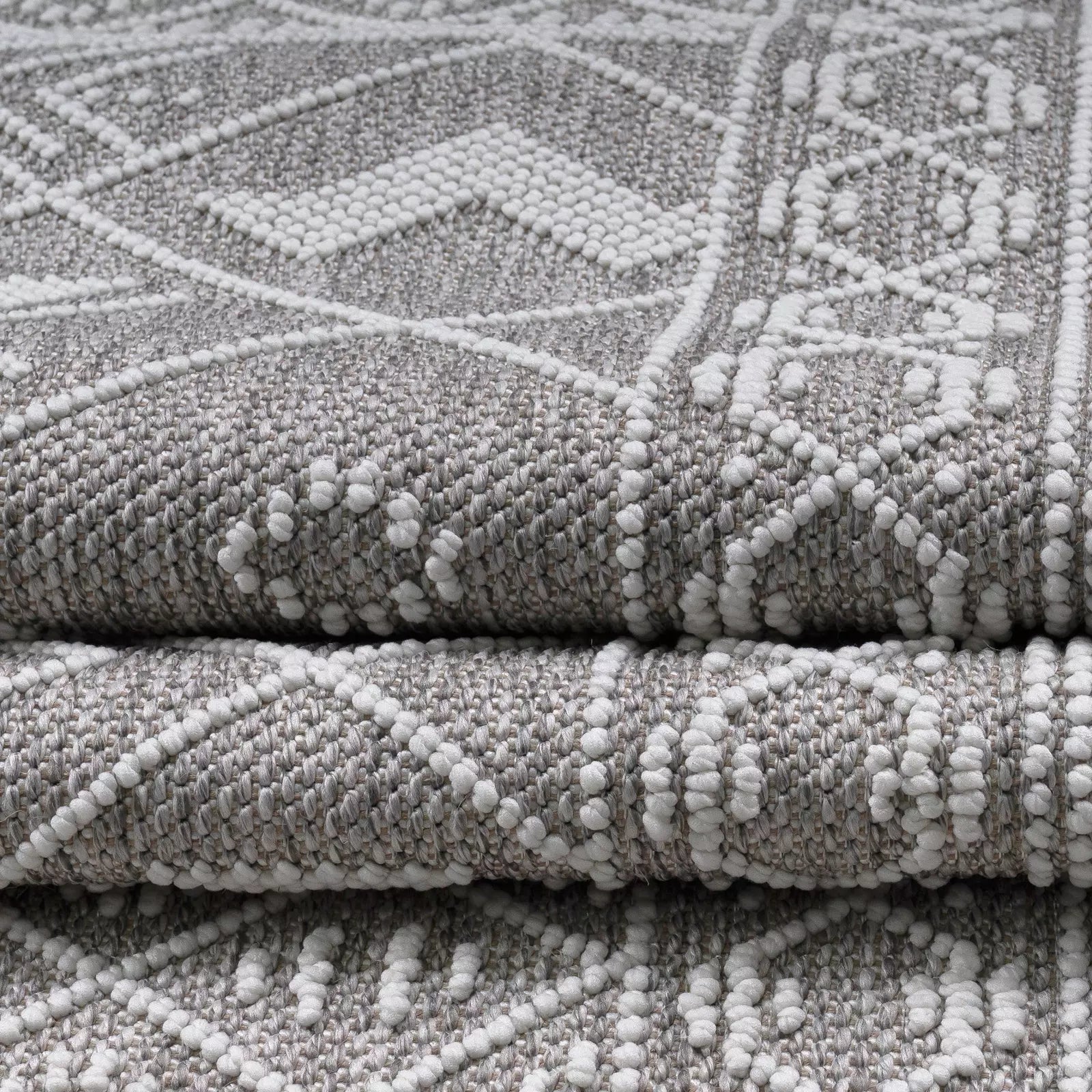 Mystic Loop Soft Carpet Gray - Bella Rugs