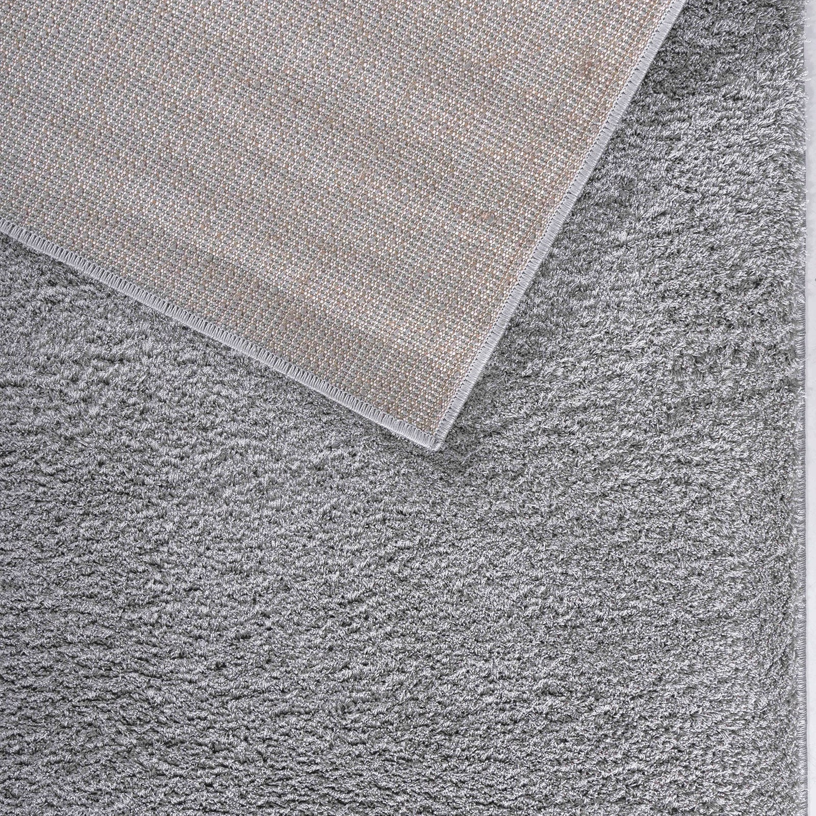 Velvet Gray Soft Touch Rug