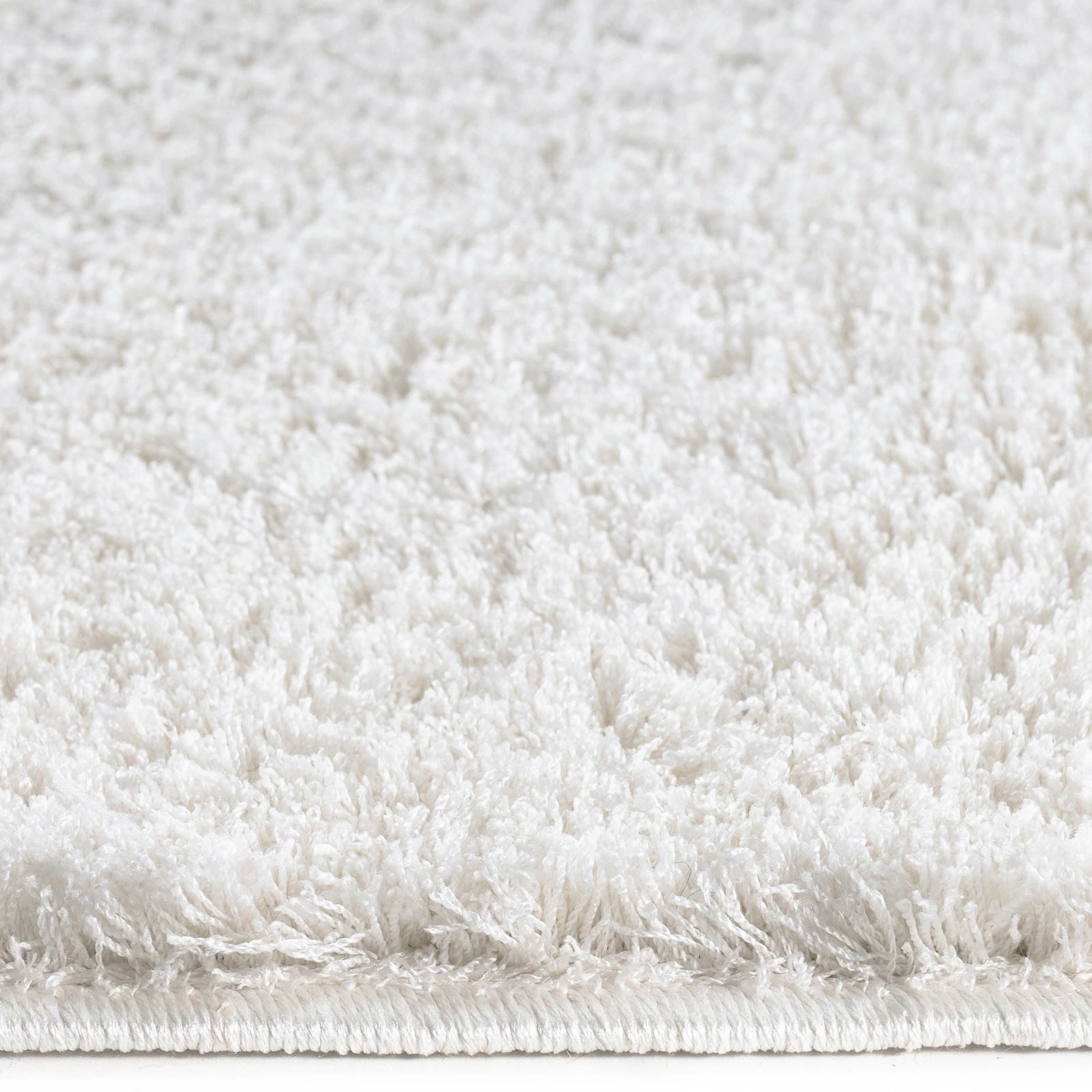 Velvet White Soft Touch Rug