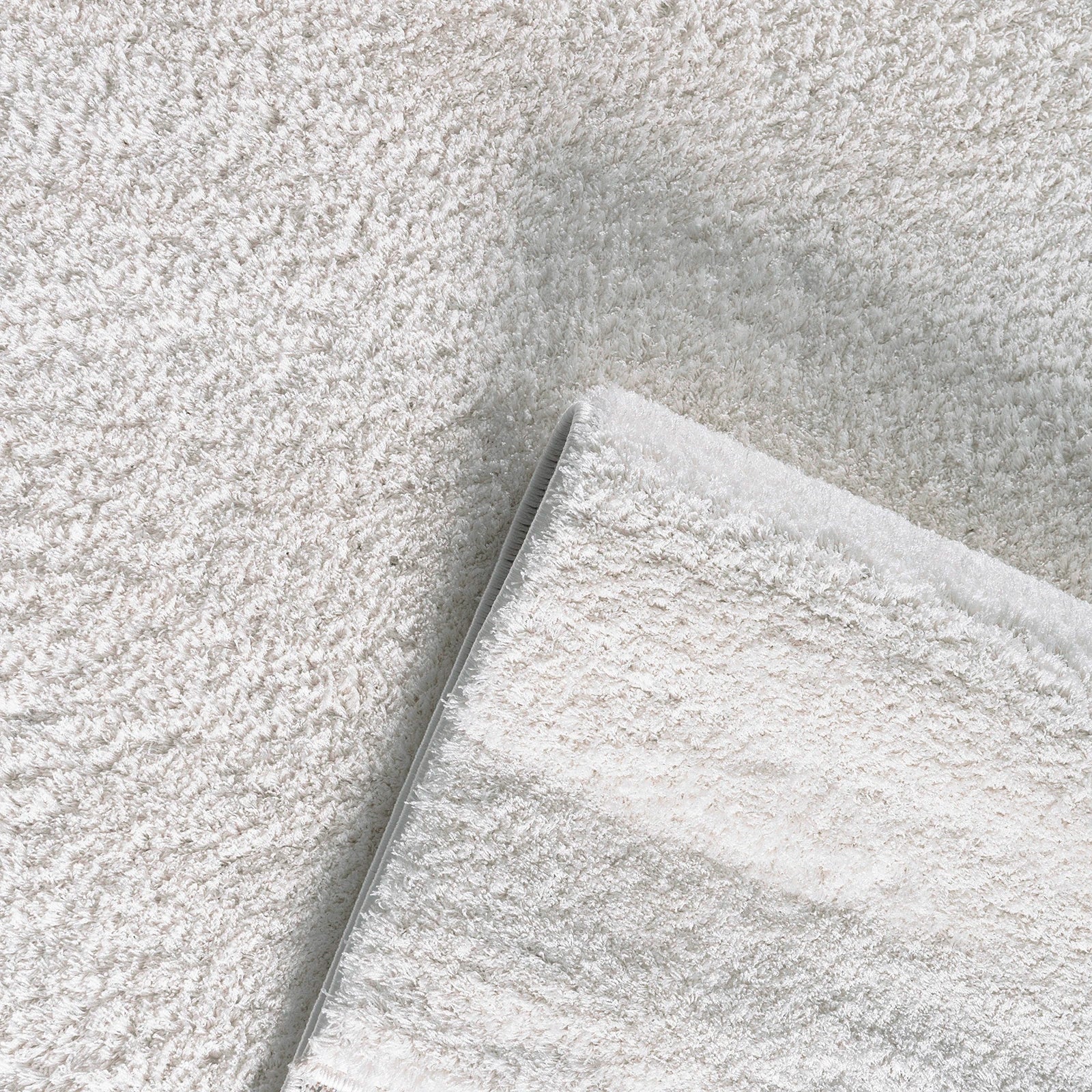 Velvet White Soft Touch Rug