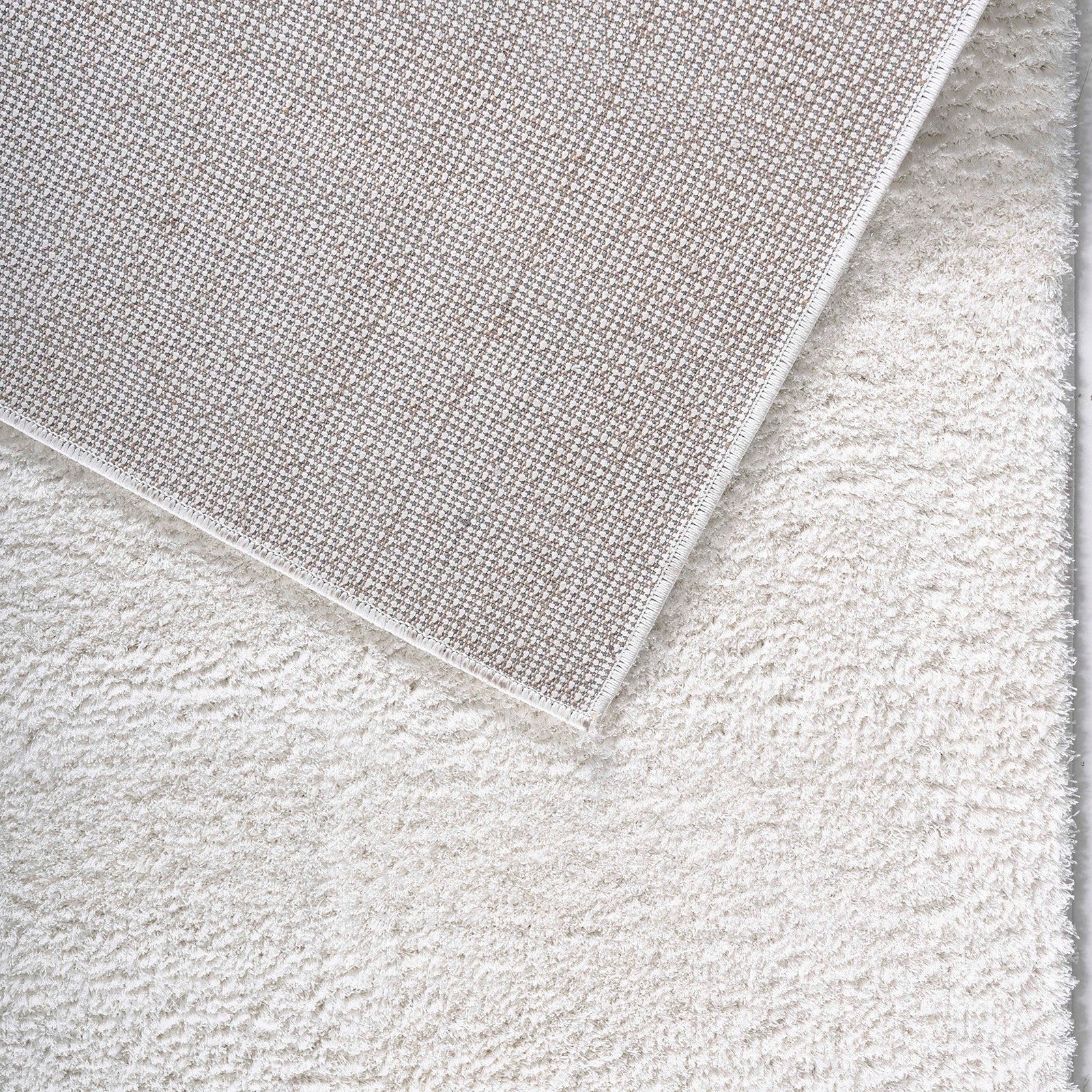 Velvet White Soft Touch Rug