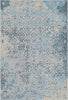 Cerulean Relic Lattice Rug 