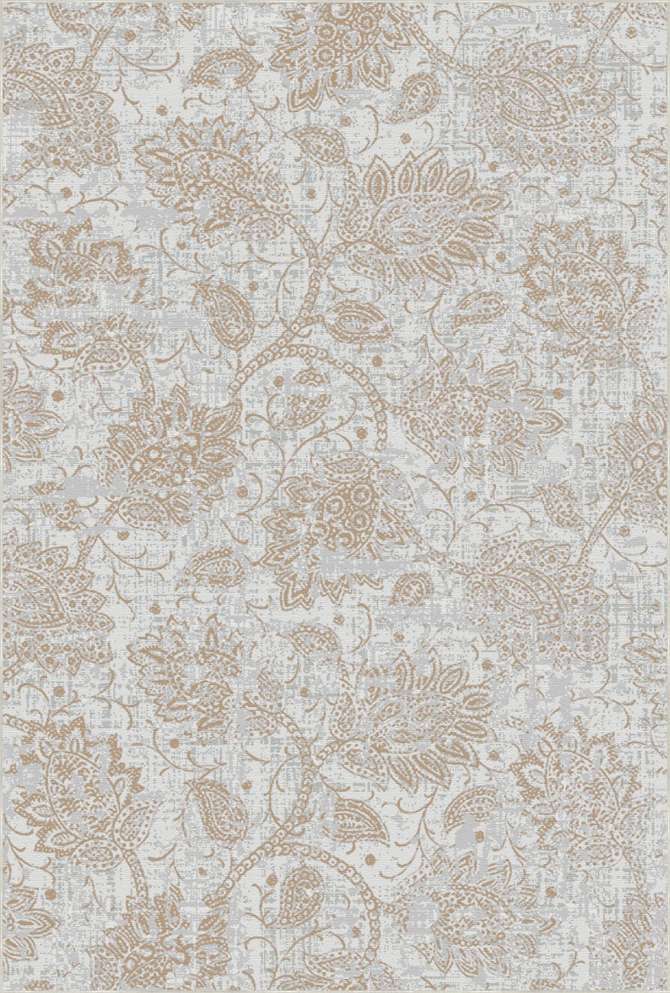 Sandstone Botanical Artisan Rug