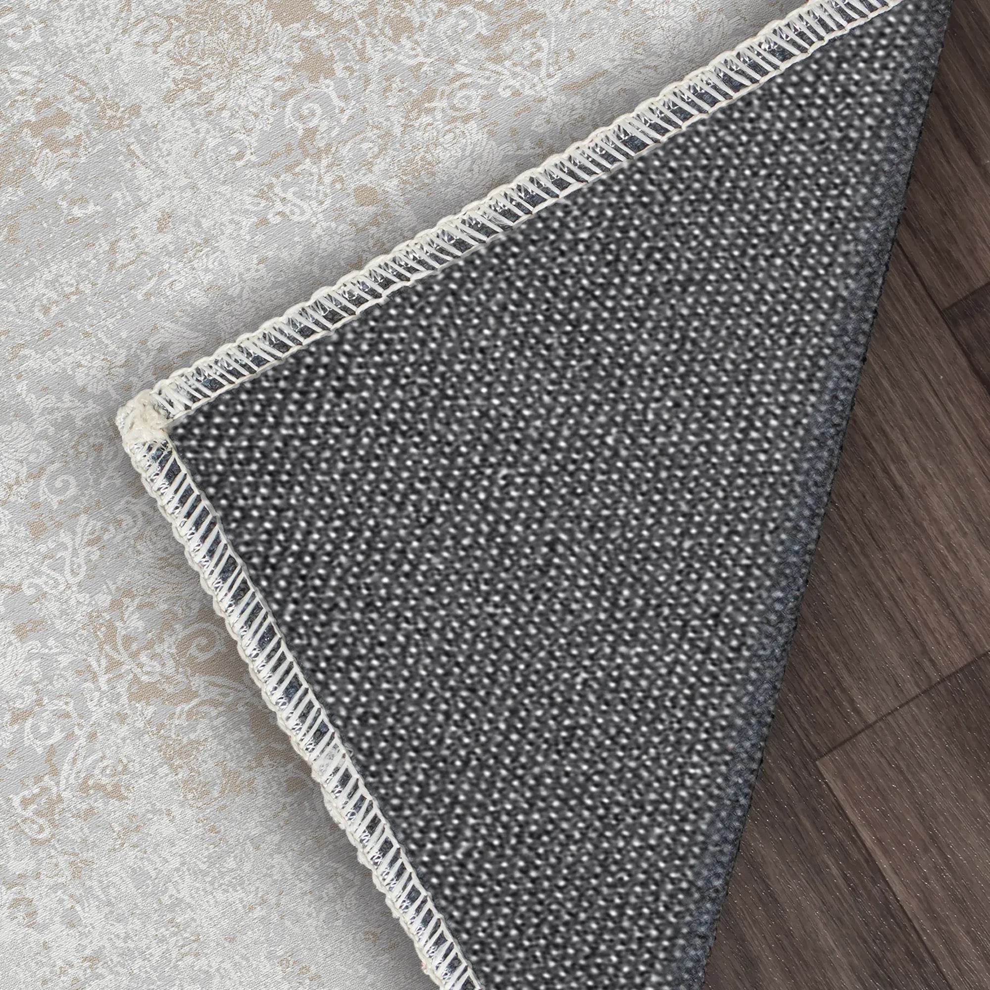 Ivory Ash Ancestral Scroll Rug