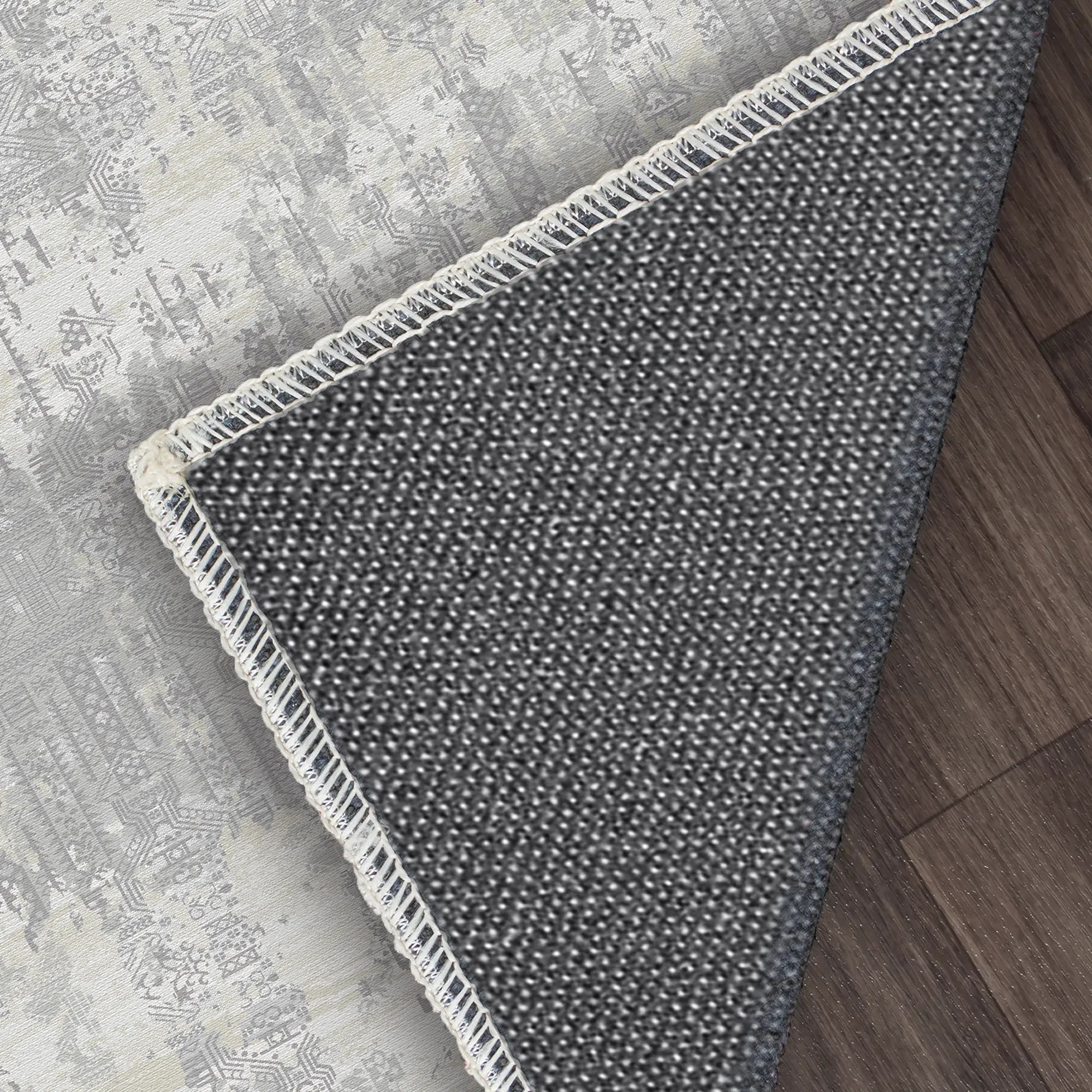 Tectonic Matrix Gray Rug