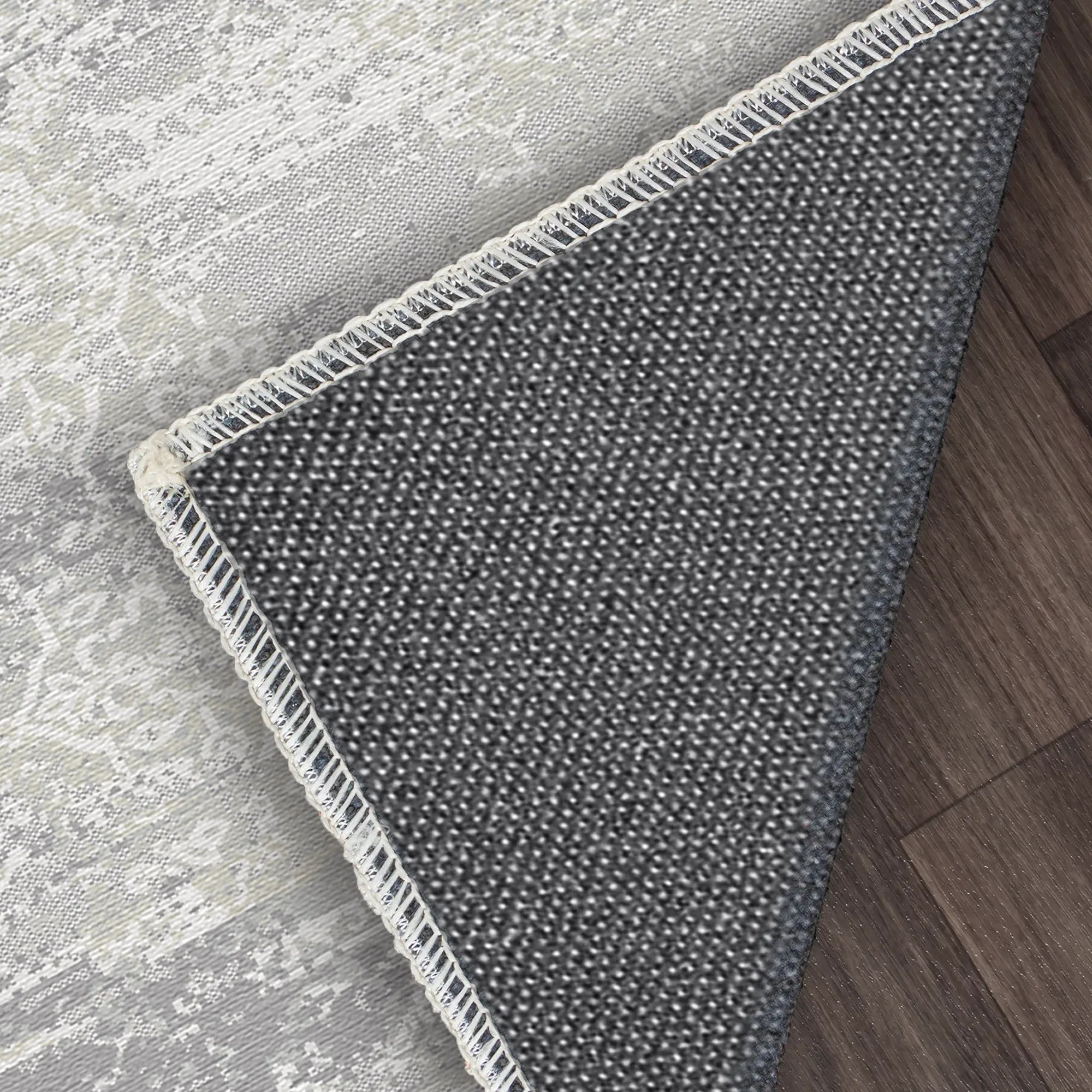 Silver Drift Fragment Grey Rug