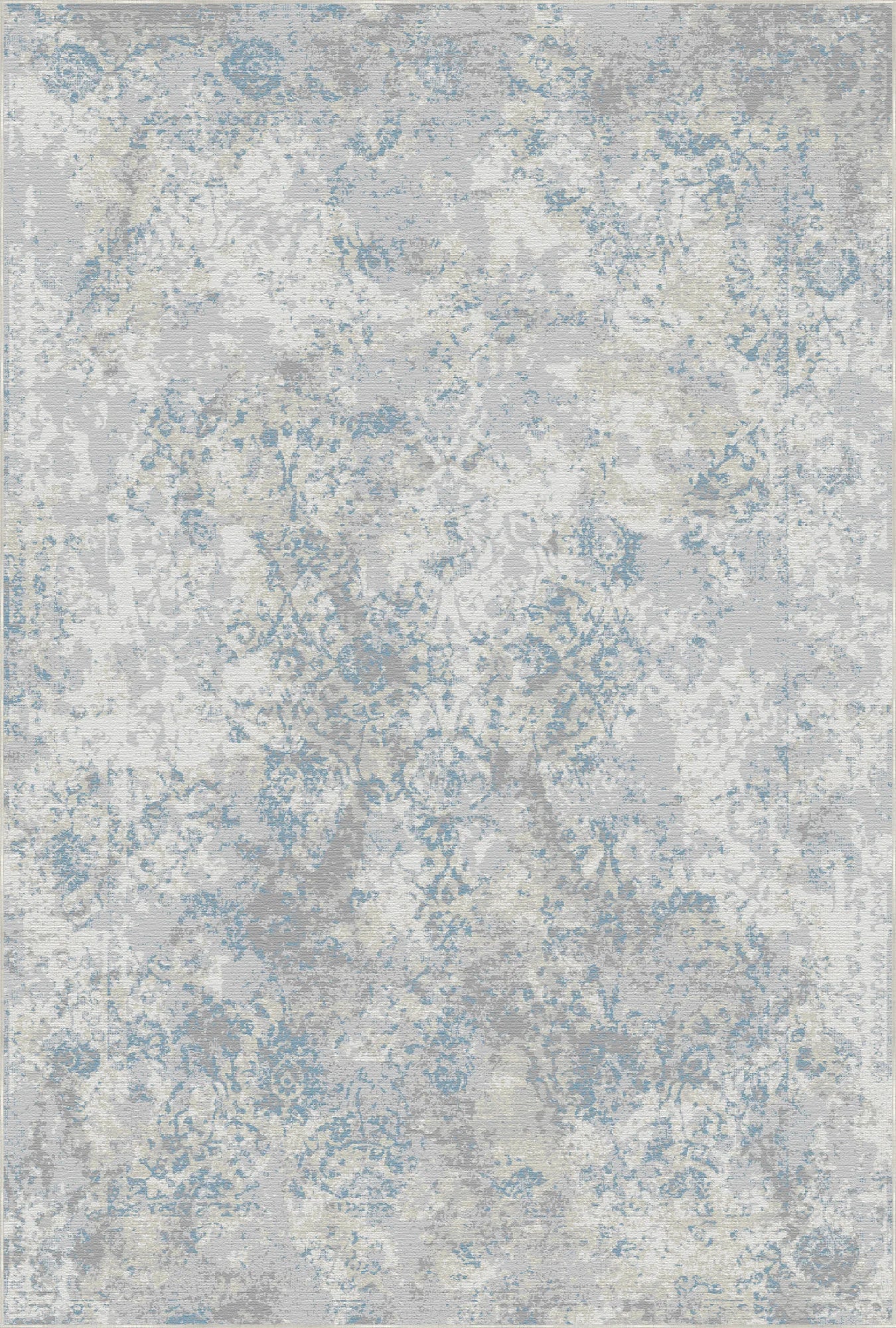 Sapphire Echo Fragmented Rug