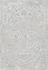 Silver Petal Spectral Gray Rug 