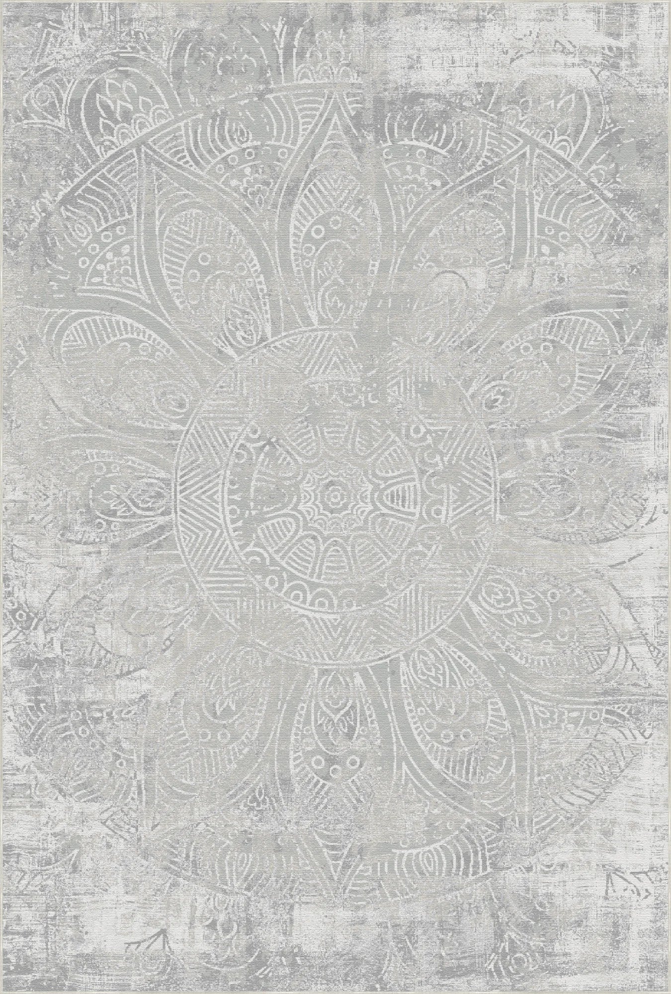 Lunar Meridian Gray Rug