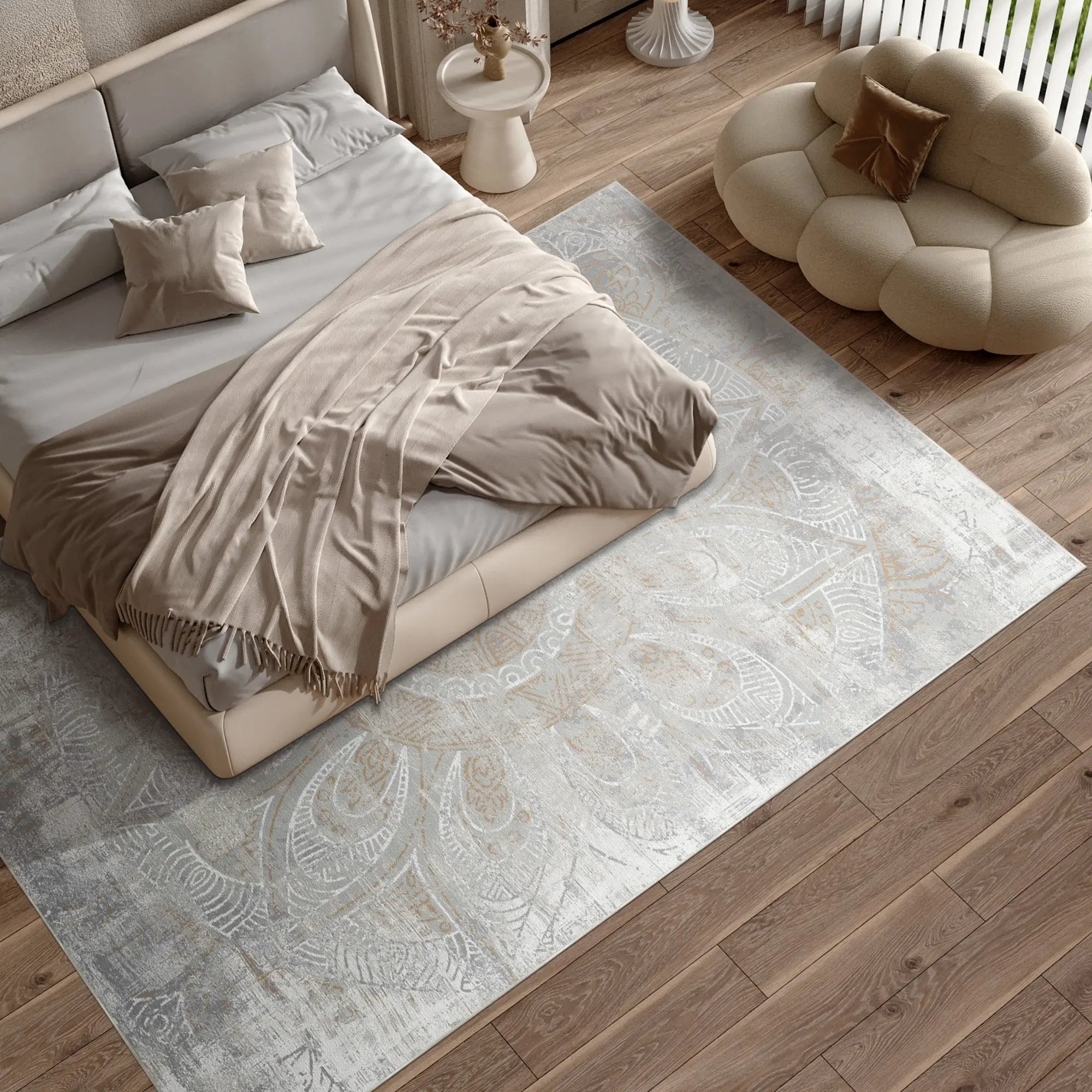 Tappeto Beige Meridiano Ambra