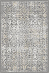 Obsidian Scroll Gray Rug Gray