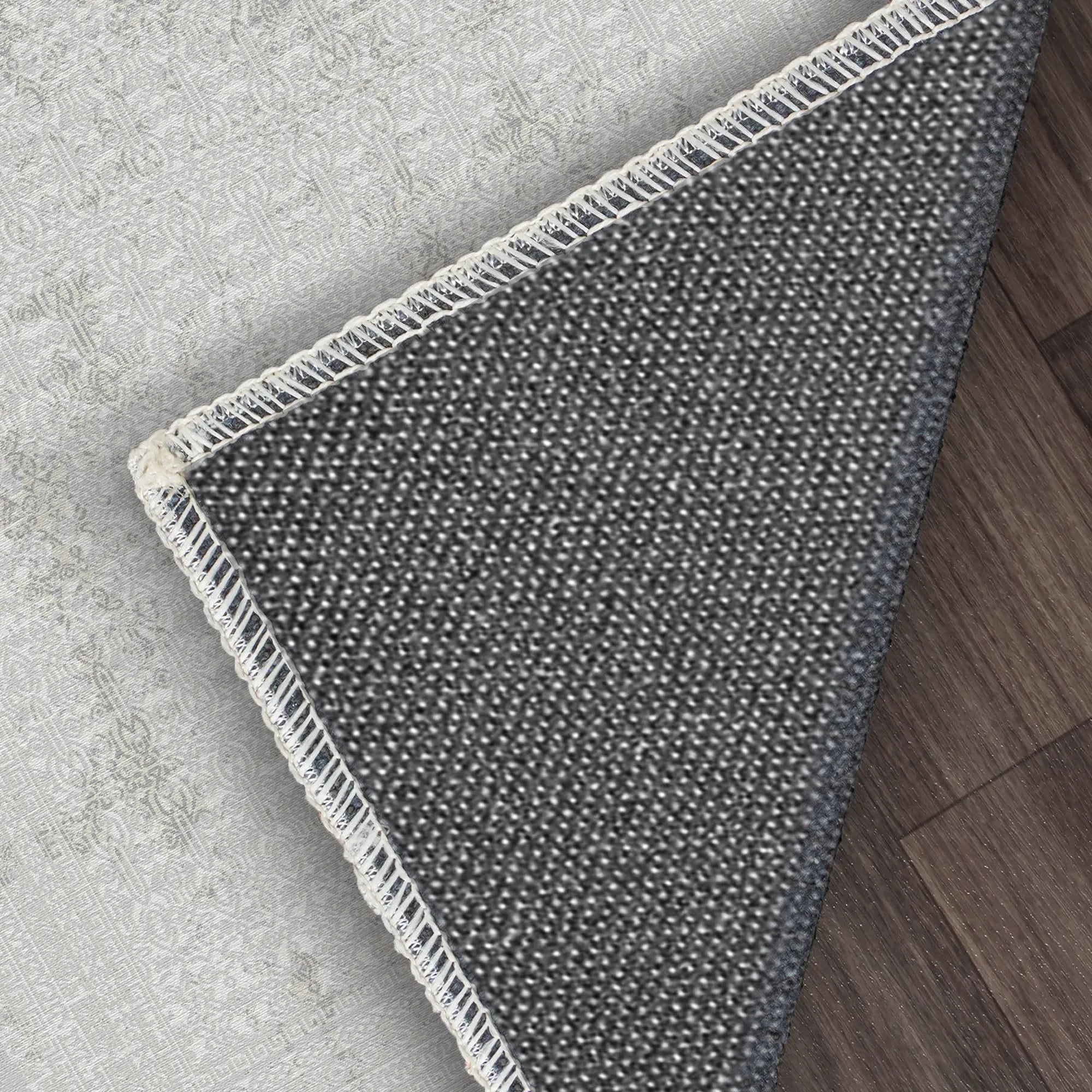 Sterling Lattice Gray Rug