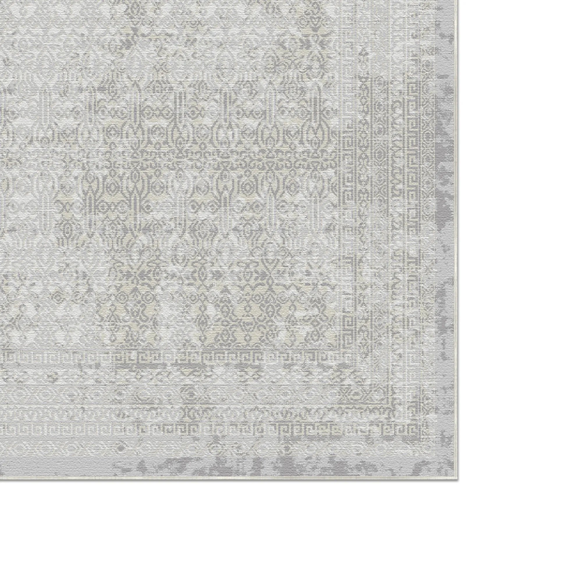 Sterling Lattice Gray Rug