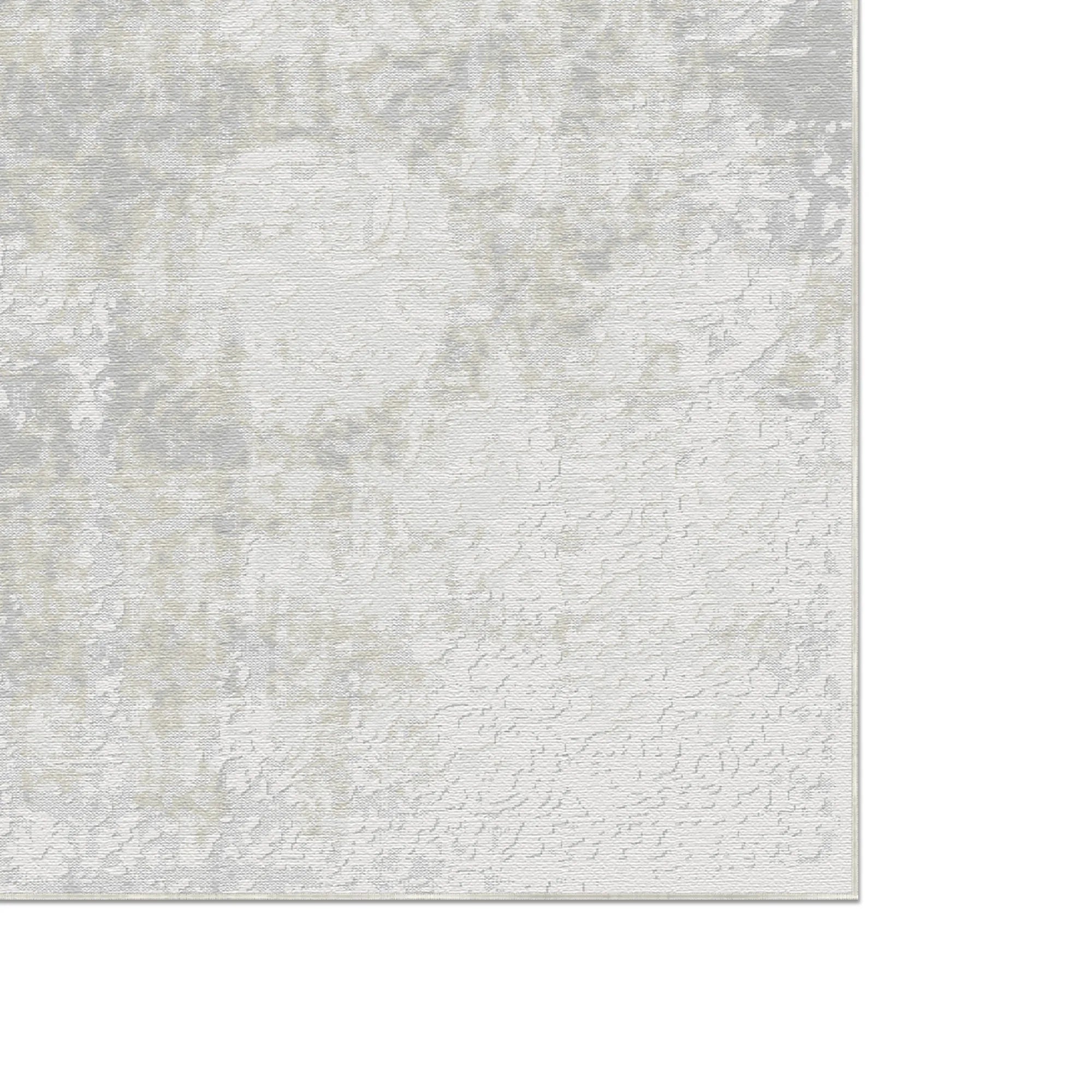 Aether Bloom Ethereal Gray Rug