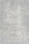 Slate Bloom Ethereal Gray Rug Gray