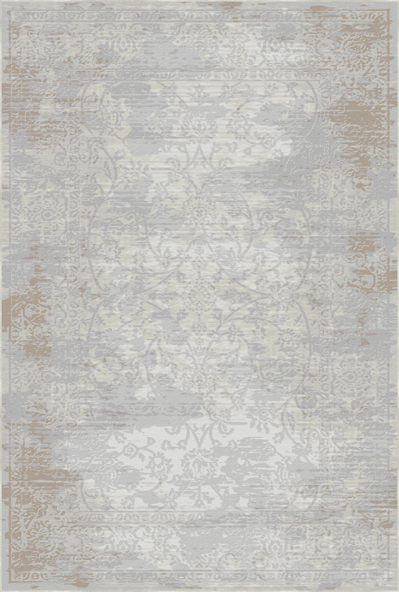 Sable Shore Distressed Gray Rug