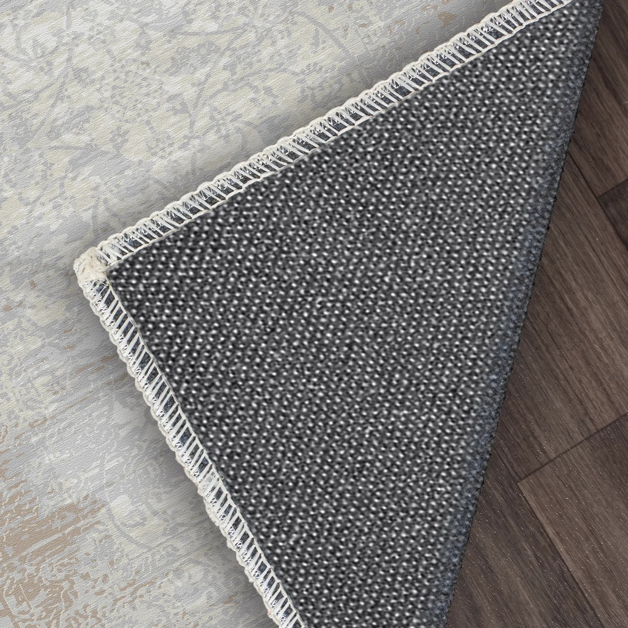 Sable Shore Distressed Gray Rug