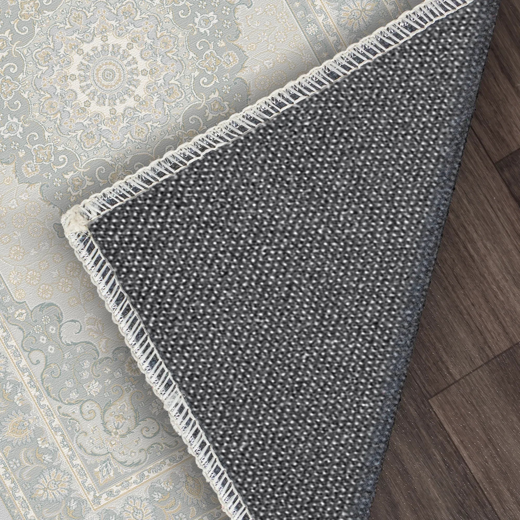 Heirloom Light Blue Medallion Rug