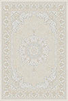 Amber Heritage Medallion Beige Rug Beige