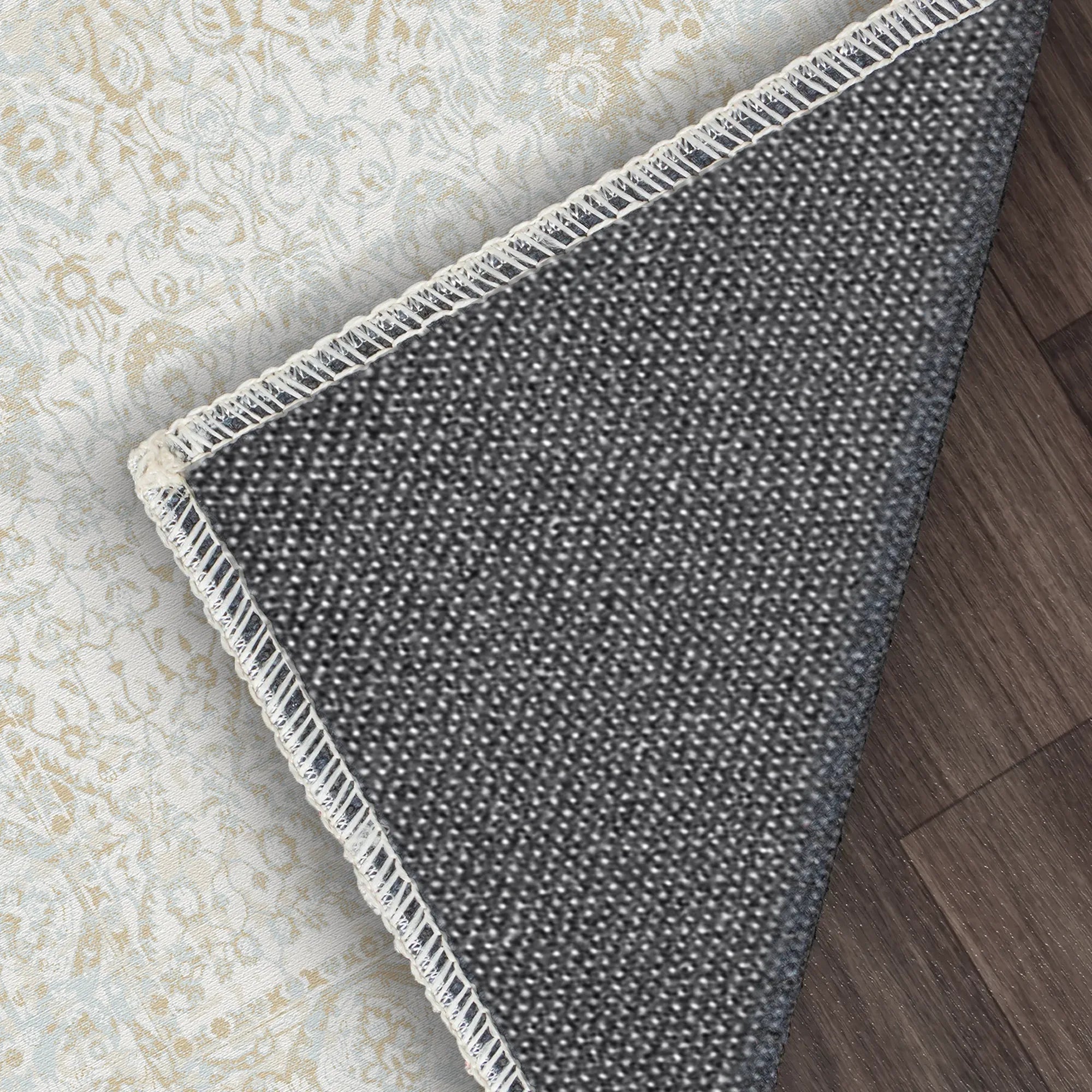 Aeolian Artifact Washable Beige Rug