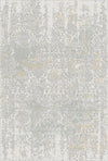 Vellum Cascade Distressed Light Gray Rug Light Gray