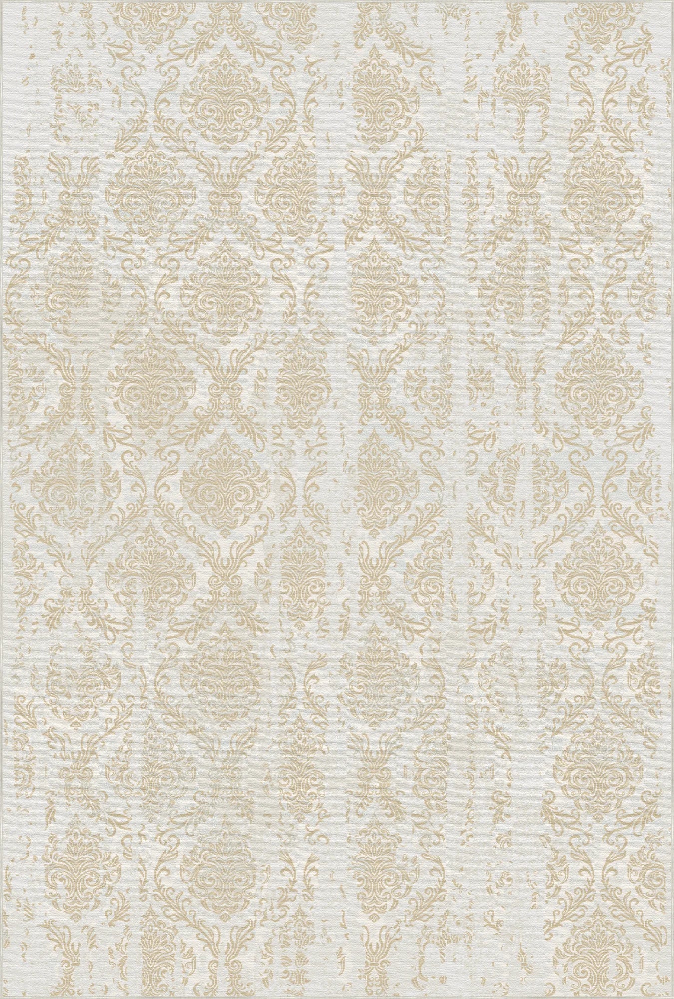 Sandswept Column Washable Beige Rug