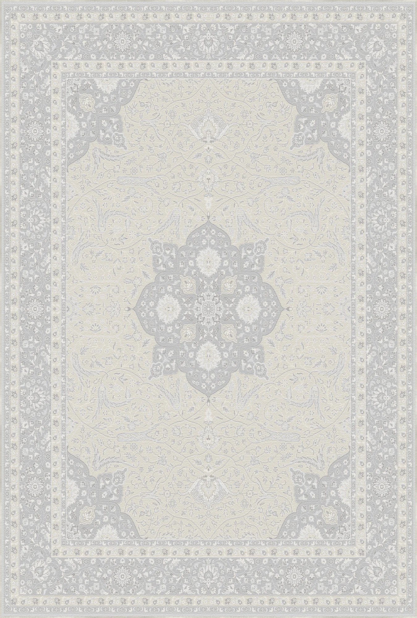 Sterling Heirloom Silver Medallion Rug