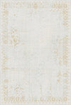 Gilded Grove Distressed Beige Rug Beige