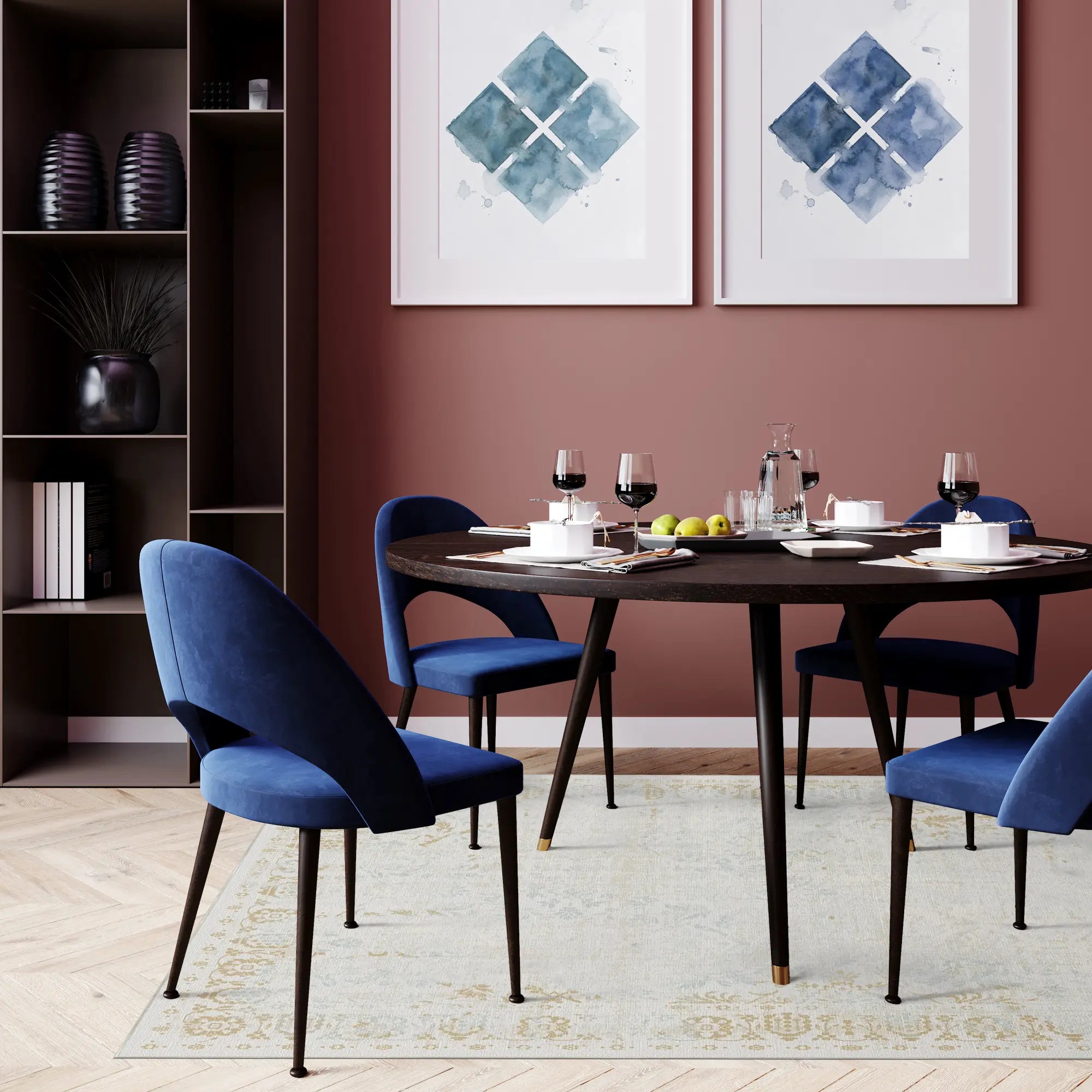 Tappeto Beige Bosco Dorato Anticato