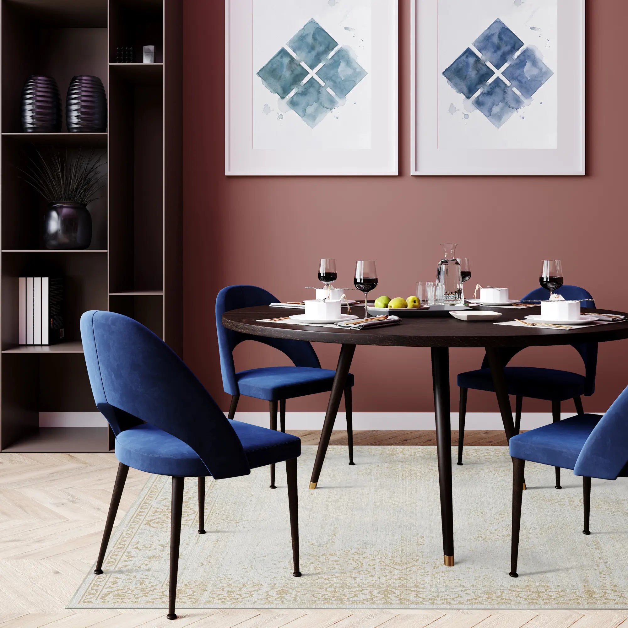 Tappeto Beige Villa Dorata Anticato