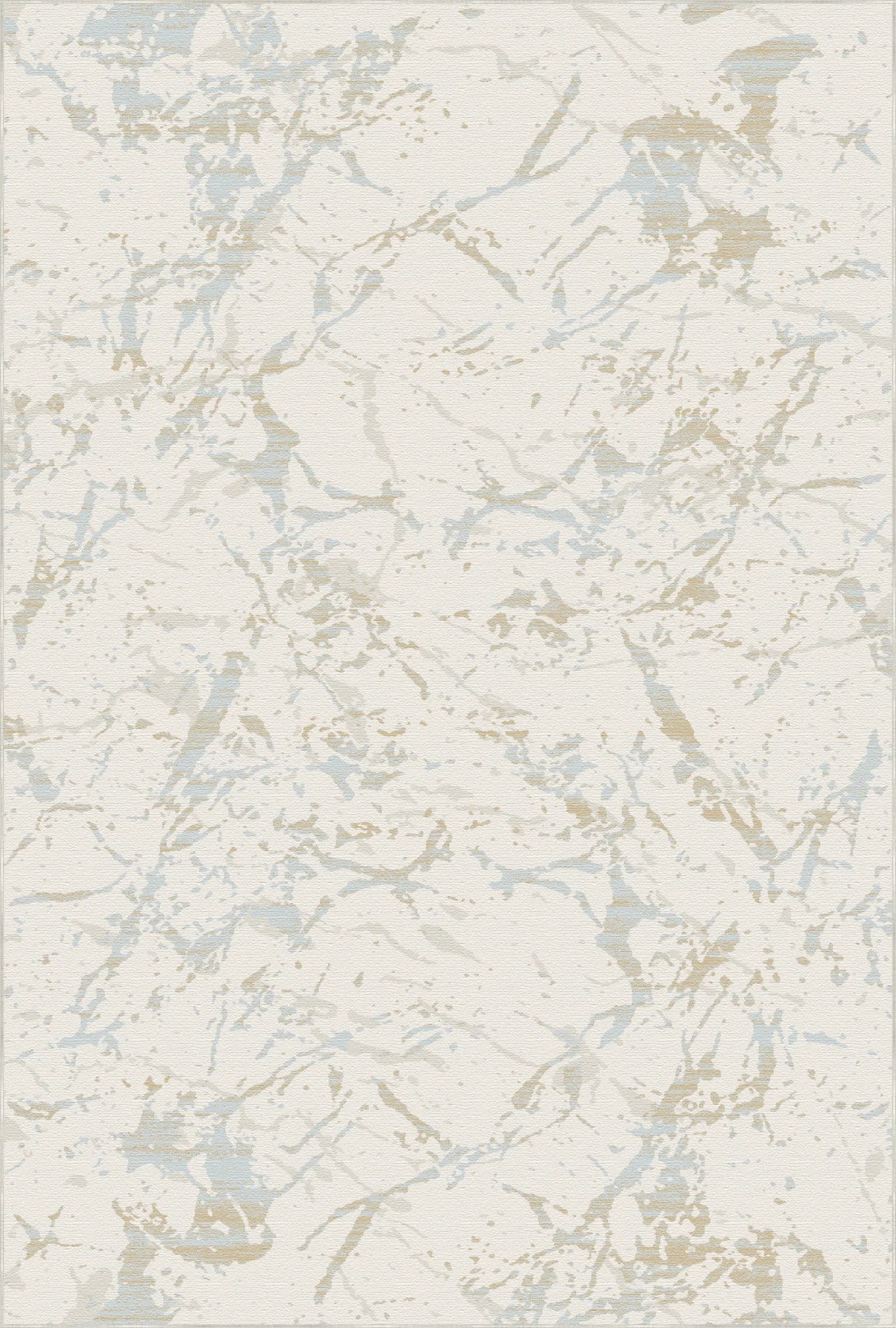 Arctic Quartz Washable Marble Rug