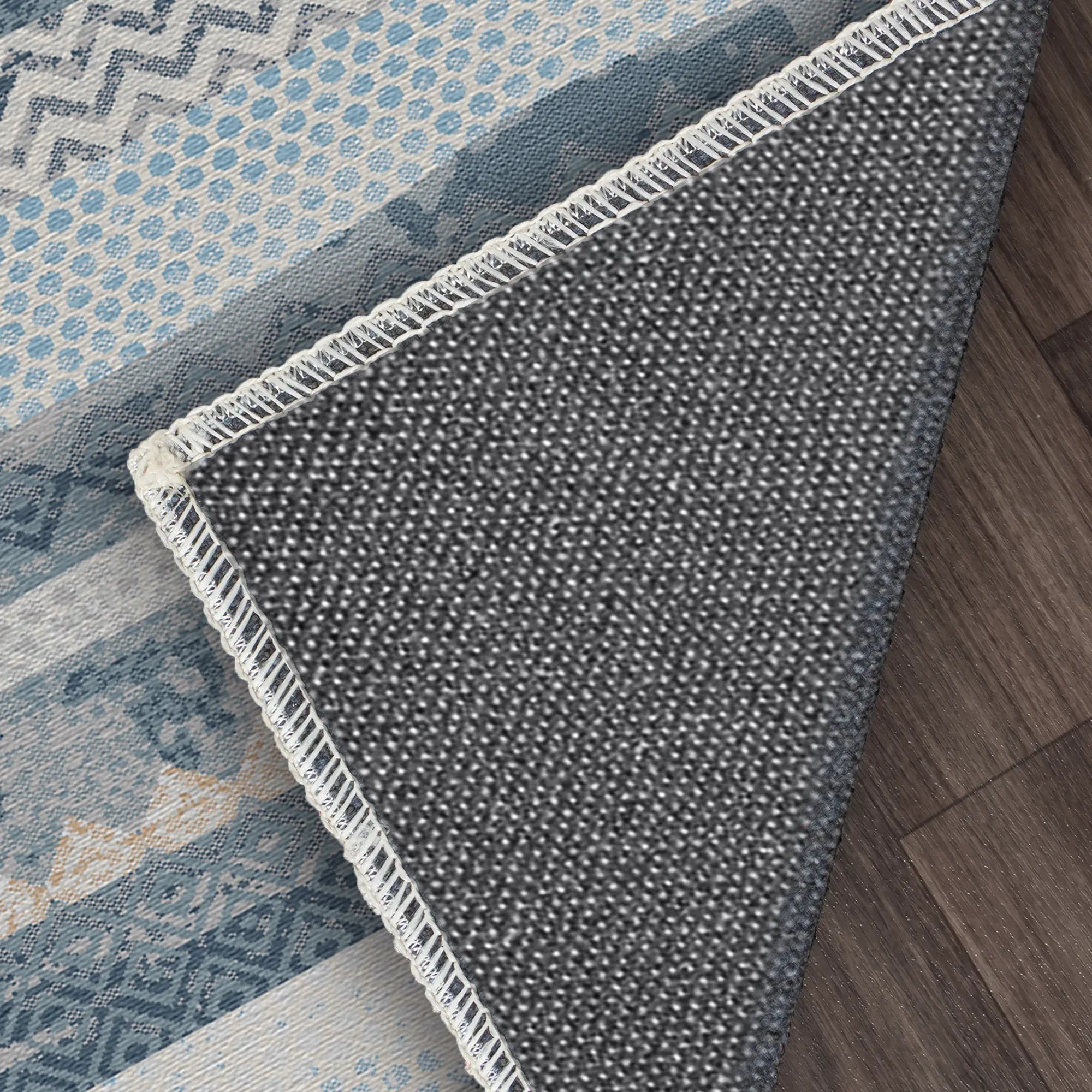 Indigo Nomad Horizon Tribal Rug