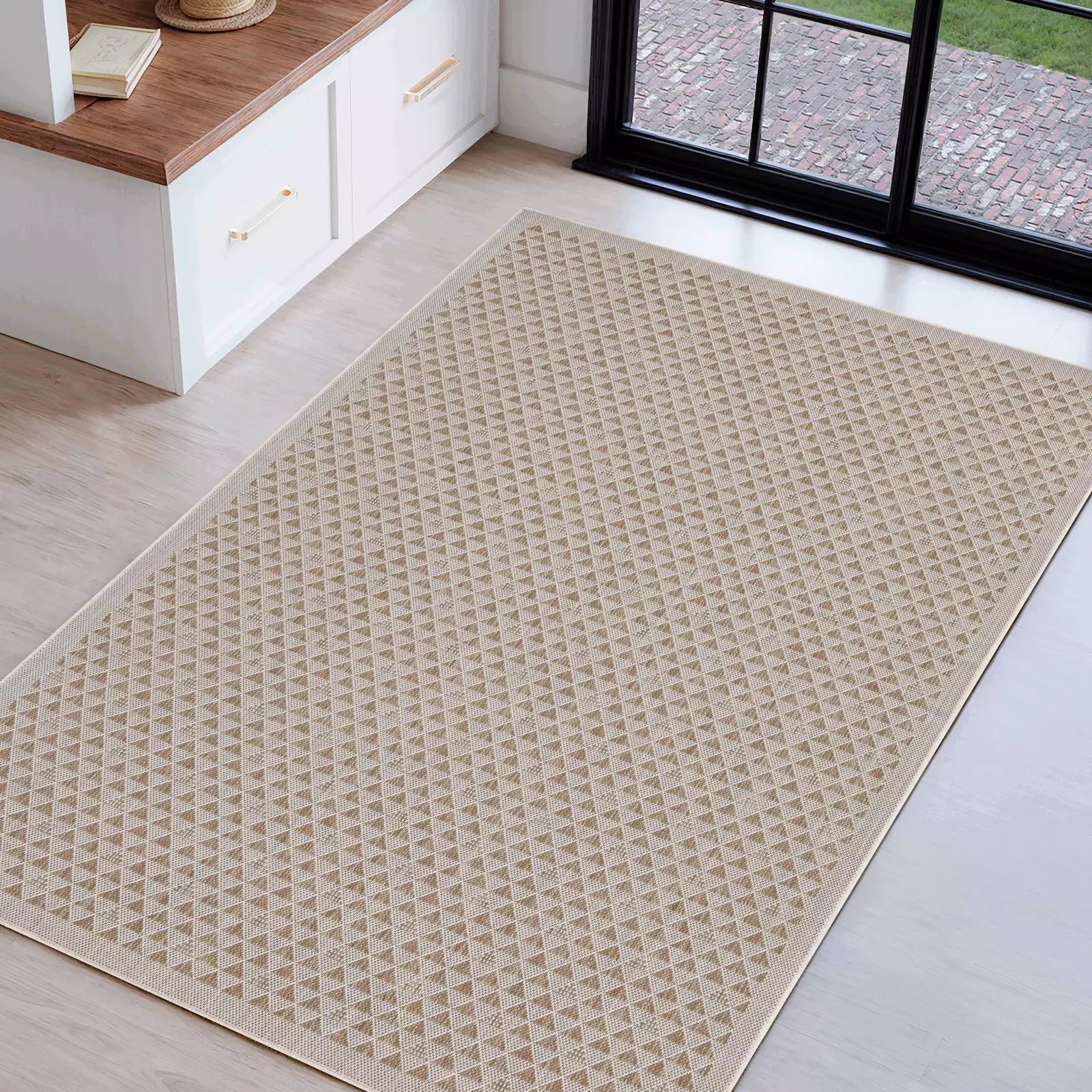 Talis Natural Sisal Rug Beige - Bella Rugs