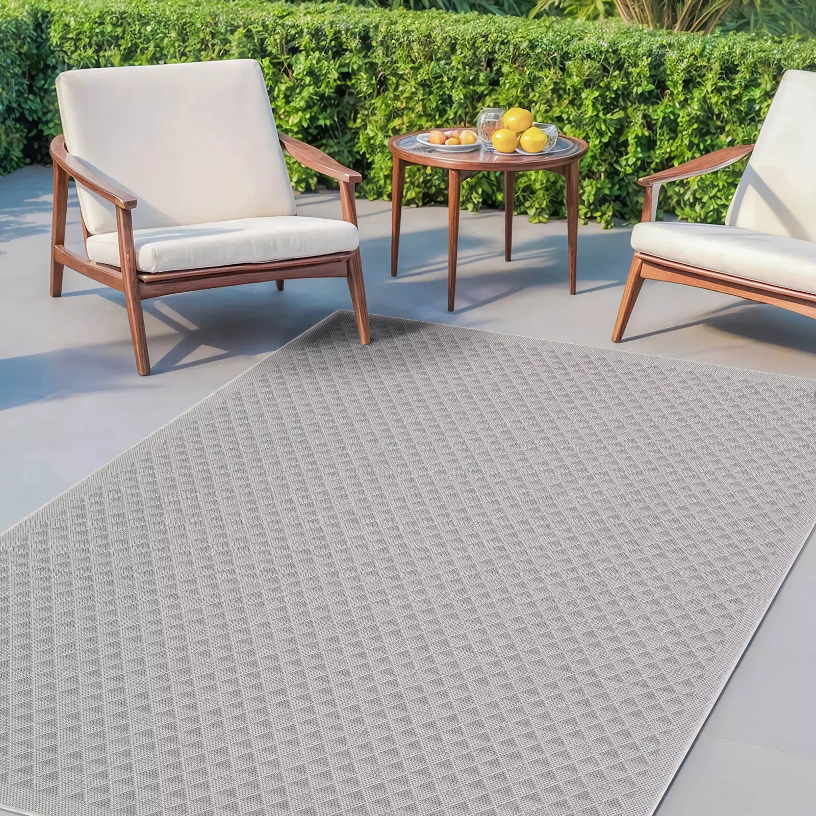 Talis Natural Sisal Rug Gray - Bella Rugs