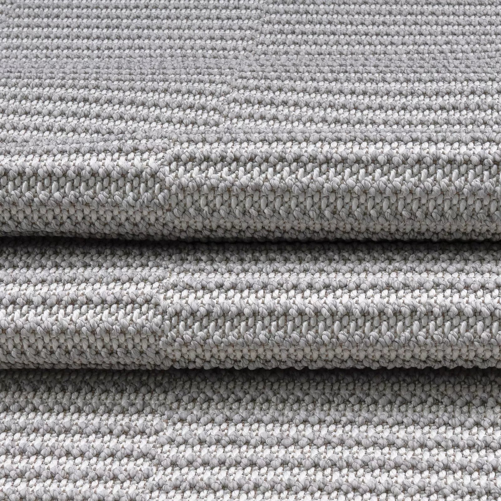 Touch of Lines Gray Soft Weave - Bella Rugs