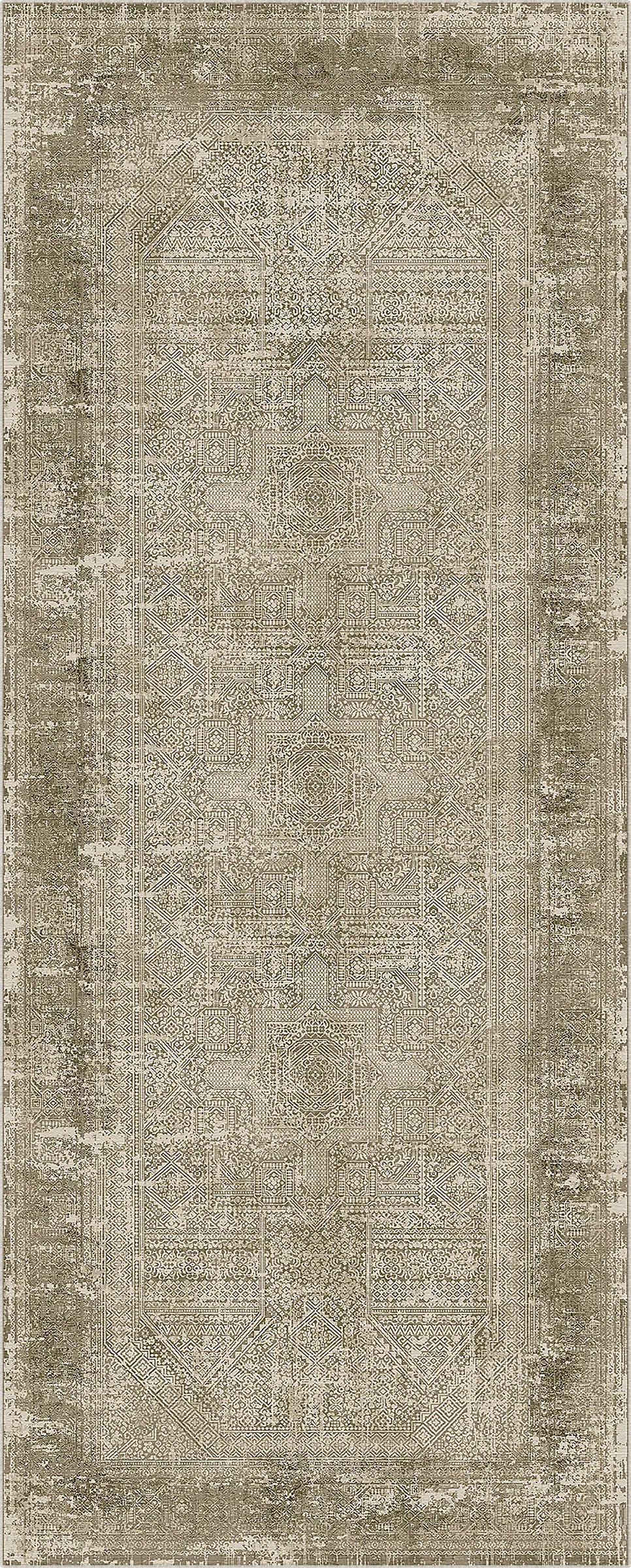 Tappeto Reliquia Cifra Oliva