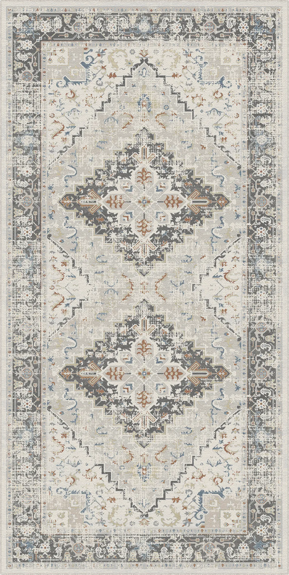 Tappeto Heritage Avorio Ardesia