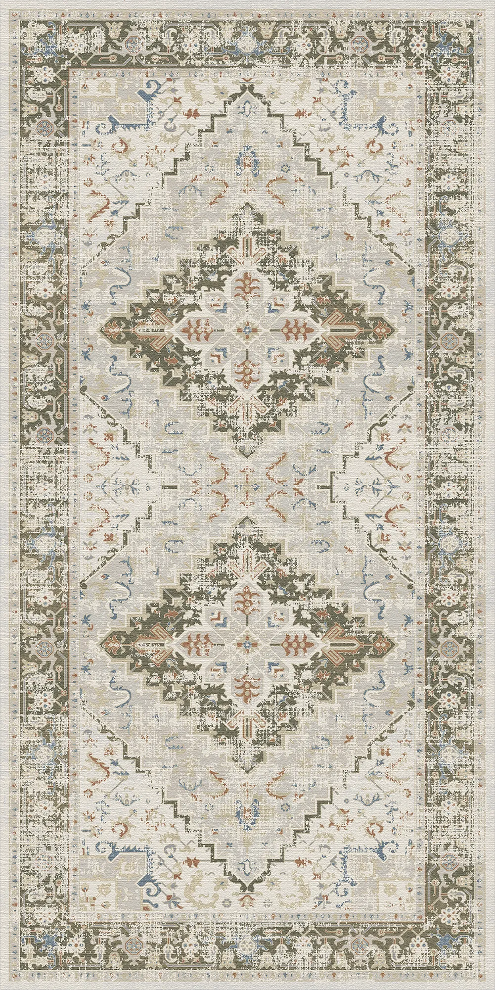 Tappeto Heritage Avorio Oliva